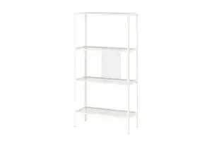 Купить BAGGEBO IKEA 504.811.72 Стеллаж металл белый Белый в