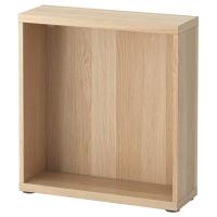 BESTÅ БЕСТО Каркас, под беленый дуб 60x20x64 см