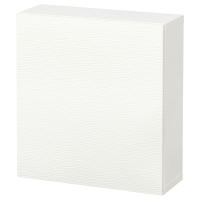 BESTÅ БЕСТО Комбинация настенных шкафов, белый/Лаксвикен белый 60x22x64 см
