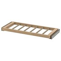 KOMPLEMENT КОМПЛИМЕНТ Выдвижная вешалка для брюк, под беленый дуб 75x35 см