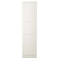 TYSSEDAL Drzwi, biały 50x195 cm Samodomykające zawiasy
