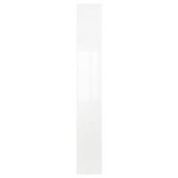FARDAL Drzwi, połysk biały 25x195 cm Samodomykające zawiasy