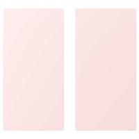 SMÅSTAD СМОСТАД Дверь, бледно-розовый 30x60 см