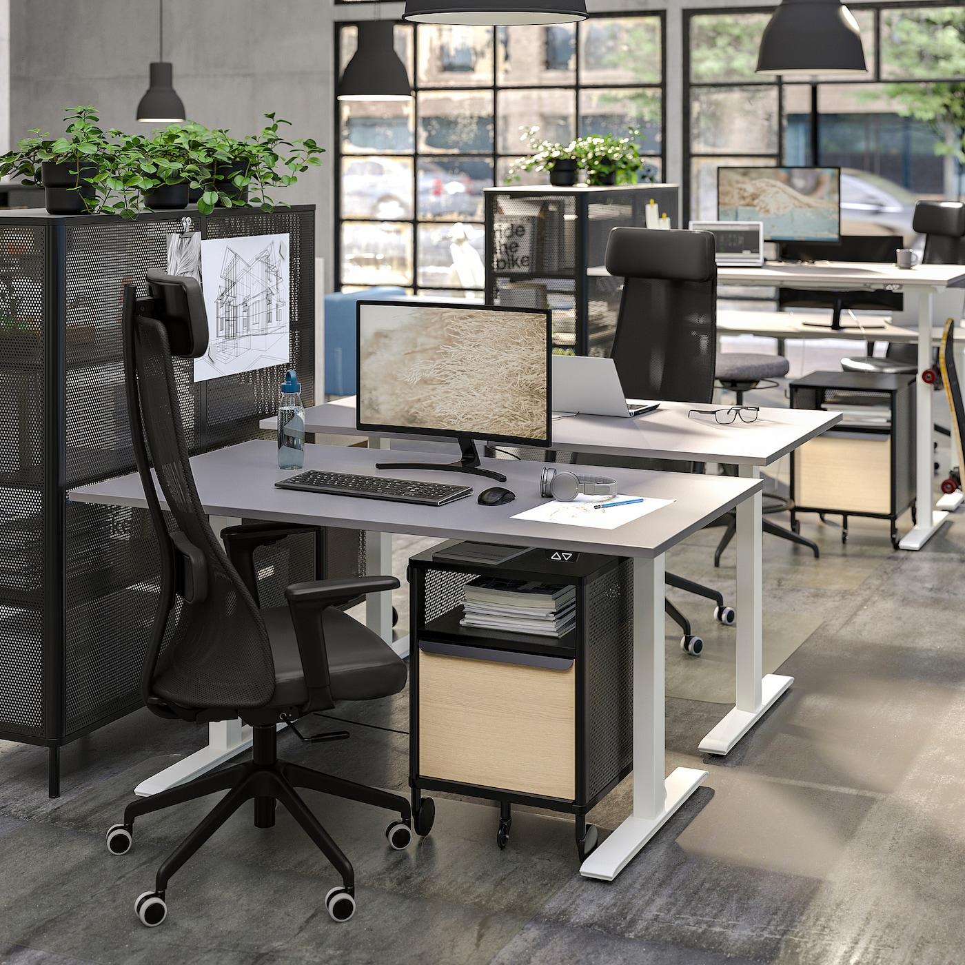 JARVFJALLET IKEA 805.106.39 Офисный стул Чёрный