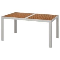 SJÄLLAND Садовый стол Светло-коричневый/Светло-серый 156x90 см