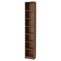 BILLY Книжный шкаф шпон ясеня коричневый 40x28x237 см