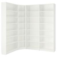 BILLY Книжный шкаф белый 215 / 135x28x237 см