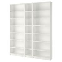 BILLY Книжный шкаф белый 200x28x237 см
