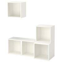 EKET Комбинация навесных шкафов, белый, 105 x 35 x 120 см