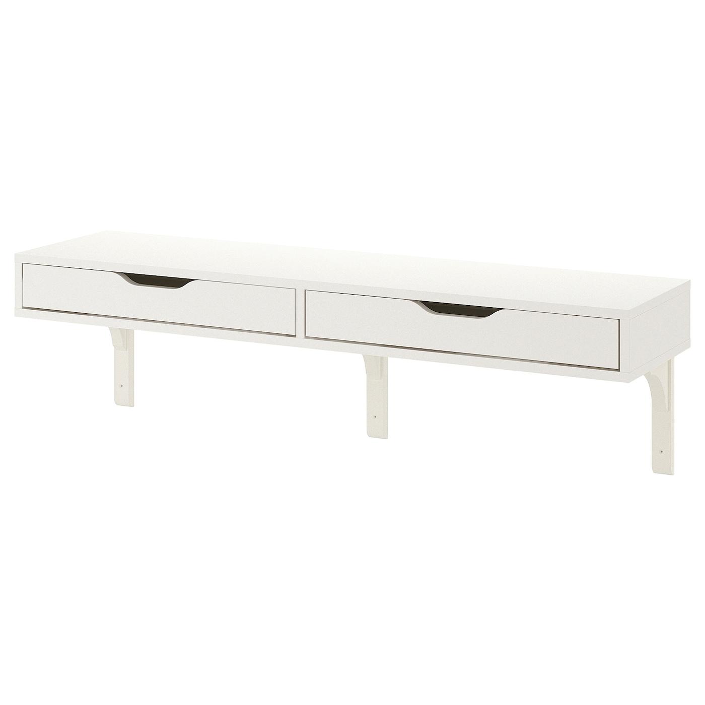 EKBY ALEX / RAMSHULT IKEA 392.909.56 Настенная полка 119 x 29 см Белый