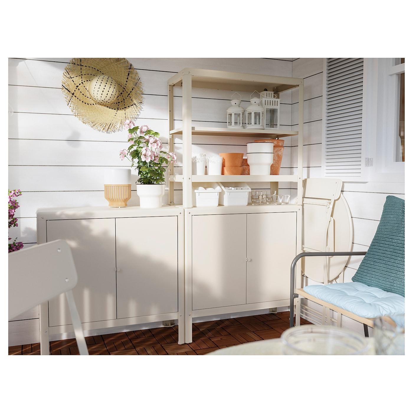 KOLBJORN Внутренний/наружный шкаф Бежевый 80х81 см