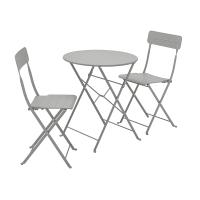 SUNDSÖ Стол + 2 стула Серый