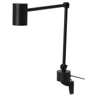 NYMÅNE Настольная / настенная лампа, антрацит GU10, светодиодная лампа 345 люмен IKEA
