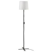 BARLAST Торшер, черный/белый, светодиодная лампа E27 470 люмен IKEA