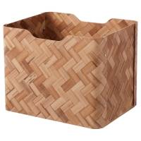 BULLIG Ящик для хранения, бамбук/коричневый