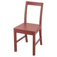 PINNTORP Krzesło, czerwona bejca