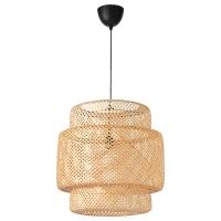 SINNERLIG Подвесной светильник бамбук/ручная работа IKEA 703.116.97