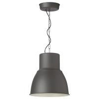 HEKTAR Подвесной светильник темно-серый светодиодная лампа E27 806 люмен IKEA 402.961.08