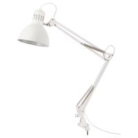TERTIAL Настольная лампа Белая светодиодная лампа E27 470 люмен IKEA 703.554.55