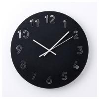 TUNNIS Часы, Низкое напряжение/черный, Аккумулятор IKEA 005.404.85