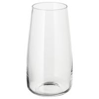 BERAKNA Ваза прозрачное стекло 30 см. IKEA 204.062.97