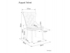 August Velvet Стул кухонный SIGNAL